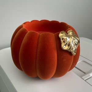 Bath & Body Works 3 Wick Pumpkin Candle Holder